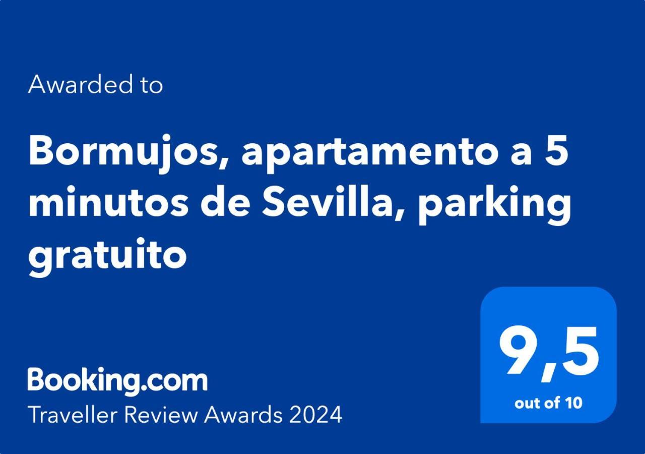 Bormujos, apartamento a 5 minutos de Sevilla, parking gratuito Exterior foto